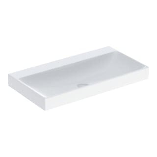 Geberit Waschtisch One 90cm, o. Hahnl. + ÜL, weiß KeraTect