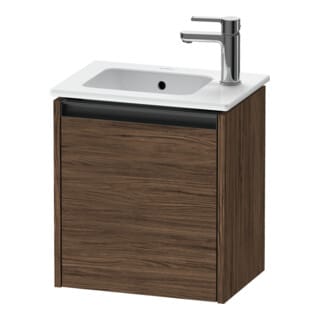 Duravit Waschtischunterschrank Ketho.2 41x29,2x44cm, 1 Tür, wd, An R, N dkl.