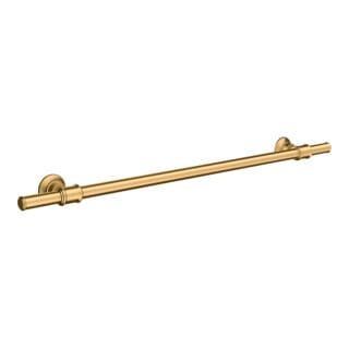 hansgrohe Badetuchhalter Axor Montreux 600mm, brush. brass, Metall, Wandmontage