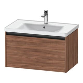 Duravit Waschtischunterschrank Ketho.2 78,4x45,5cm, Nussb Nat, 1 Ausz., wandhängend