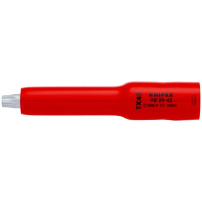 KNIPEX 98 29 45 Steckschlüsseleinsatz 3/8" für TX45 117 mm