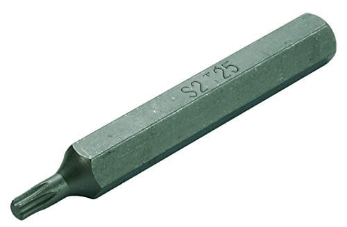 BGS Bit 4570, Länge 75 mm, Antrieb Außensechskant 10 mm (3/8"), T-Profil (für TX) T25
