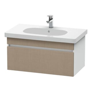 Duravit Waschtischunterschrank DuraStyle 80x45,3cm, lei/we ma, 1 Ausz., wandhängend
