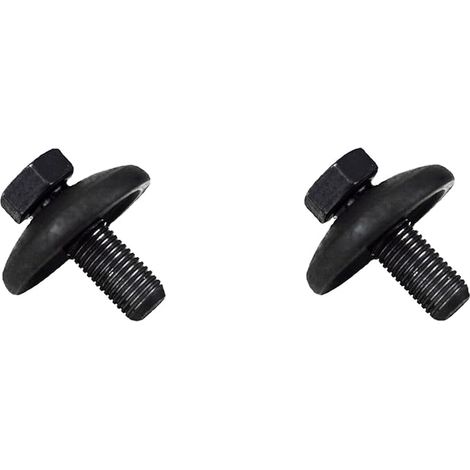 Set Mit 2 Rasenmähermesserbolzen Und Traktormesserbolzen 3,8 Cm X 1,2 Cm - 20 Mit Unterlegscheibe Zur Befestigung Der Messer Am Rasenmäher