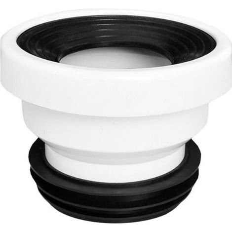 – Wc-armatur – Robustes, Gerades Pvc-abflussrohr – Auslaufsichere Gummidichtung – Einfache Montage