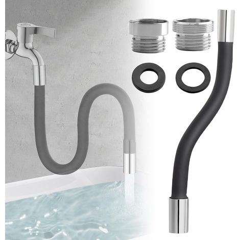 360° Drehbare Wasserhahnverlängerung, 30 Cm Wasserspardüse Für Wasserhahn-luftsprudler, Schwenkbarer Duschkopf Für Küche Und Bad