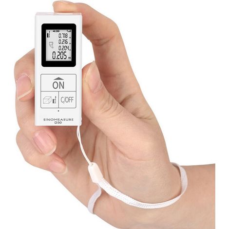 Tragbarer Laser-entfernungsmesser, Mini-digital-infrarot-messgerät Mit Akku, Messgerät Für Den Heimgebrauch, 30 M Reichweite, 1 Stück