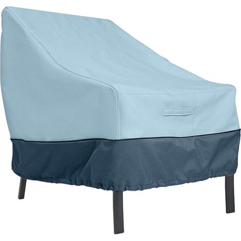 Schutzhülle Für Gartenbänke, Wasserdichte Schutzhülle Aus Oxford-gewebe, Uv- Und Windbeständige Sofahülle – Blau 210d: 89 × 97 × 79 Cm