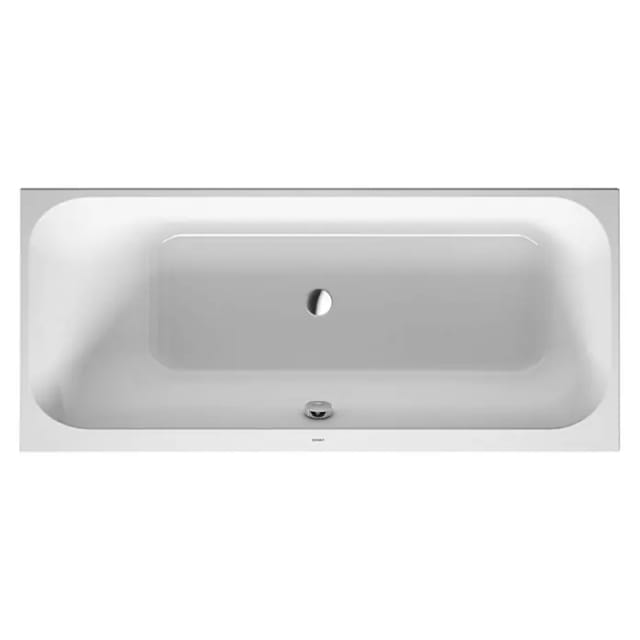 Duravit Rechteck-Badewanne Happy D.2 170x75x46cm, Einbauvers., 1 RS li, weiß
