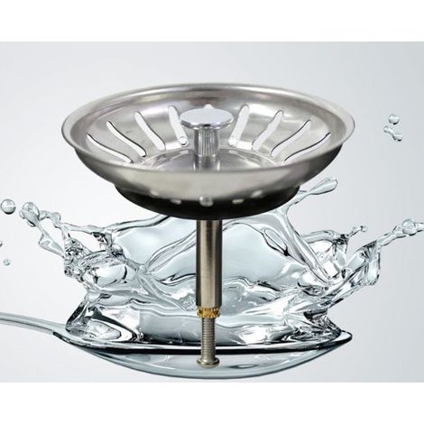 Küchenspülen-sieb Ø 79 Mm, Edelstahl-küchenspülen-stöpsel, 2 Küchenspülen-siebe, Für Dusche, Badewanne Und Küche