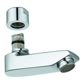 Grohe Gussauslauf 440451 77mm für Eichelberg WT-Wandarmaturen chrom
