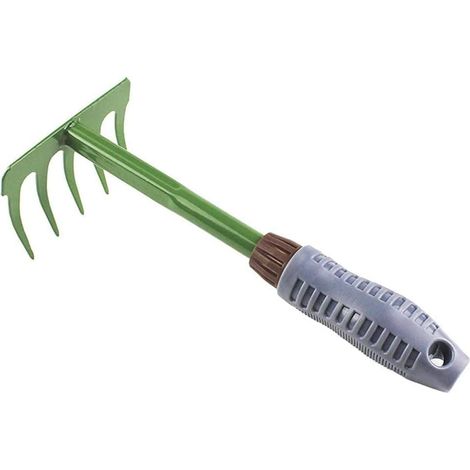Kleine Gartenrechen Aus Eisen, Handkultivator, Gartengeräte Für Haus, Rasen, Balkon, Bauernhof Und Garten