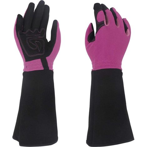 Gartenhandschuhe, Dornen- Und Schnittfest – Lange Rosenhandschuhe – Lange Gartenhandschuhe Für Damen Und Herren, 38 Cm