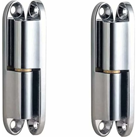 2 Stück Edelstahl-scharniere, Schraubscharniere, Renovierungsscharniere Für Türen, Schuppen, Fenster Und Zäune, 80 Mm