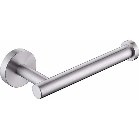 Toilettenpapierhalter Fürs Badezimmer, Edelstahl 304, Rostfrei, Toilettenpapierhalter, Spender, Wandmontage – Gebürstete Oberfläche, 8 X 5 X 16,5 Cm