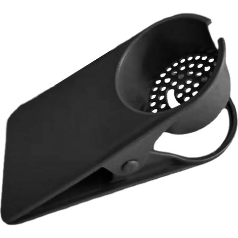 Tischbecherhalter, Tischbecherklemme, Tischflaschenhalter, Trinkglasklemme, Tischkantenklemme, Kaffeetasse Abstellen, Ein Fernseher