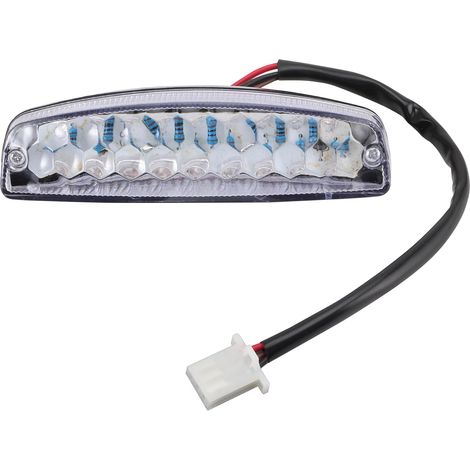 12v 3-adrige Led-rückleuchte Als Ersatz Für 50ccm, 70ccm, 90ccm, 110ccm, 125ccm Und 150ccm Große Taotao, Roketa, Baja Dune Buggy, Sunl, Jonway, Jcl, Coolster, Kazuma Und Chinesische 4-rad-atvs/quads.