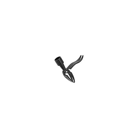 Tragbarer Vertikaler Unkrautstecher, 4-zinkiges Unkrautentfernungswerkzeug Für Garten, Rasen, Terrasse, Hof, 13 X 14,5 Cm (schwarz)