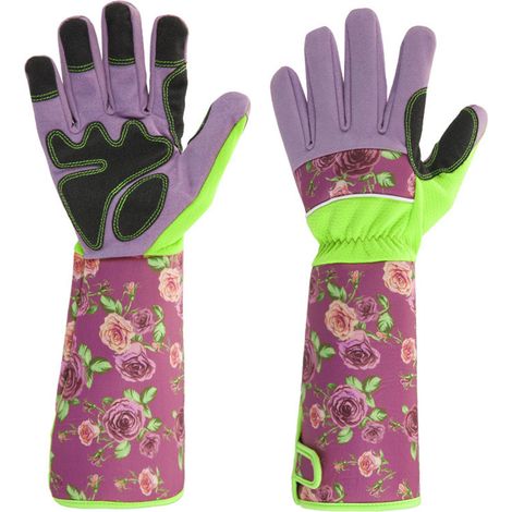 Gartenhandschuhe, Gartenarbeitshandschuhe Mit Unterarmschutz, Lange Rosenschneidehandschuhe, Dornenfeste Schutzhandschuhe, Brombeerhandschuhe Für Gärtner (3912cm)