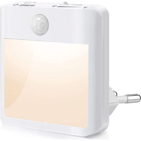 Automatisches Led-nachtlicht, Warmweiß, Plug-and-play (2 Stück)