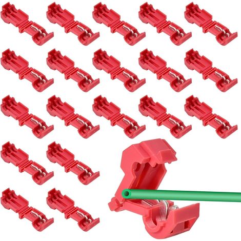50 Stück Anschlussklemmen Für Die Begrenzungskabel Von Mährobotern, Ladestation, T-winkelverbinder, Kabelclip, Kompatibel Mit Gardena, Husqvarna, Bosch, Worx Usw.