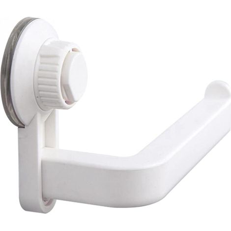 Toilettenpapierhalter, Selbstklebender Toilettenpapierhalter, Wandhalterung Zum Anbringen An Der Wand Ohne Bohren, Starke Haftung, Für Bad Und Küche (cremeweiß)