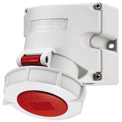 Mennekes Wanddose 16A5p6h400V HW/VN 9520