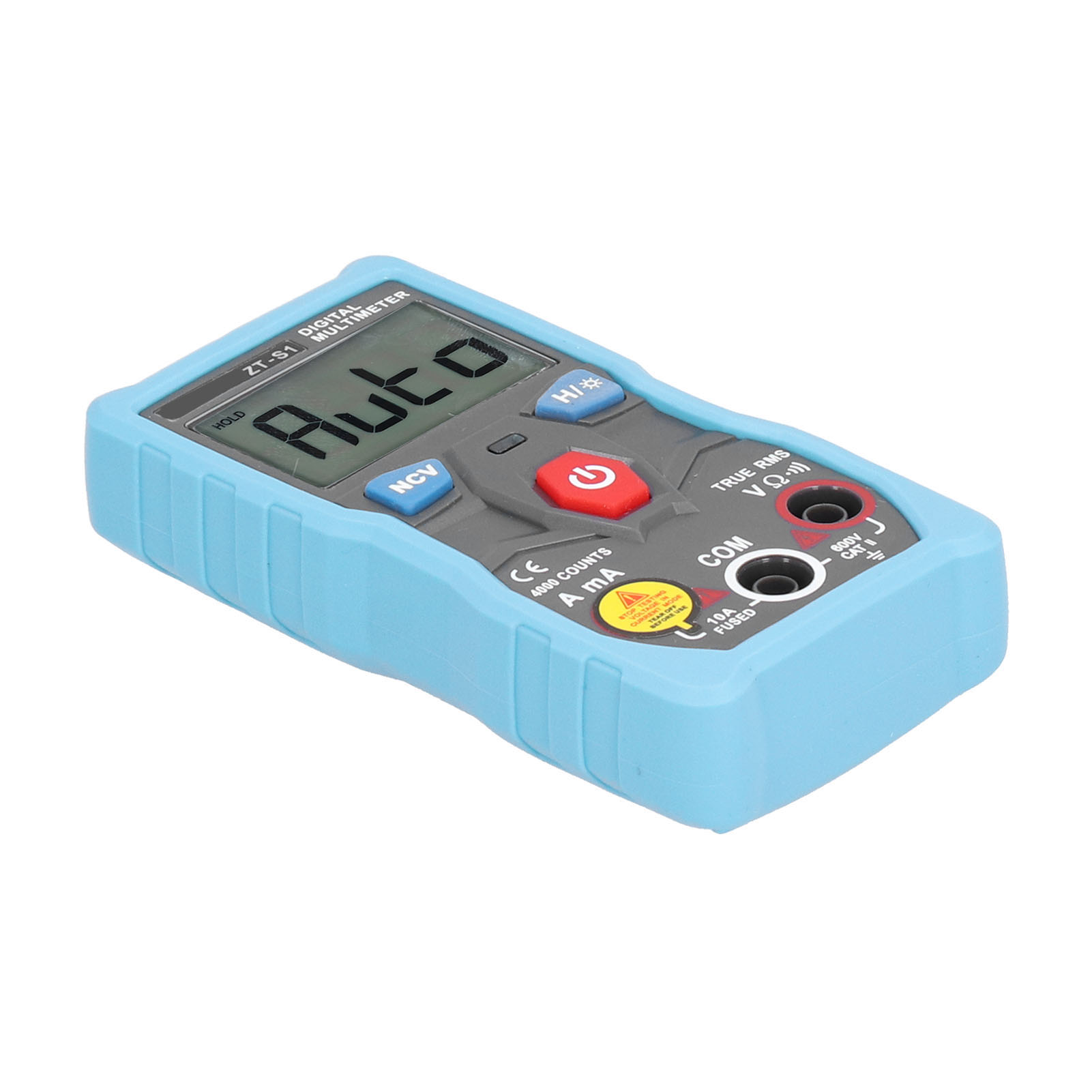Zt-s1 Mini-digitalmultimeter, Tragbar, Ac/dc-spannungs-/strom-/widerstandsmessgerät, Voltmeter/amperemeter