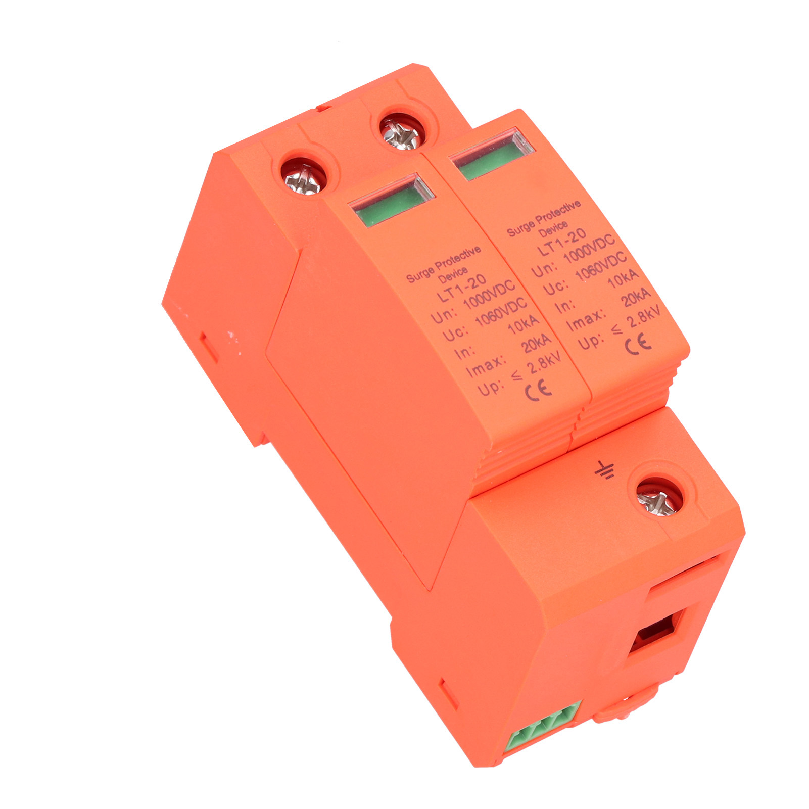 Dc 2p 20ka 1000v Photovoltaik-überspannungsableiter Mit Fernsignal