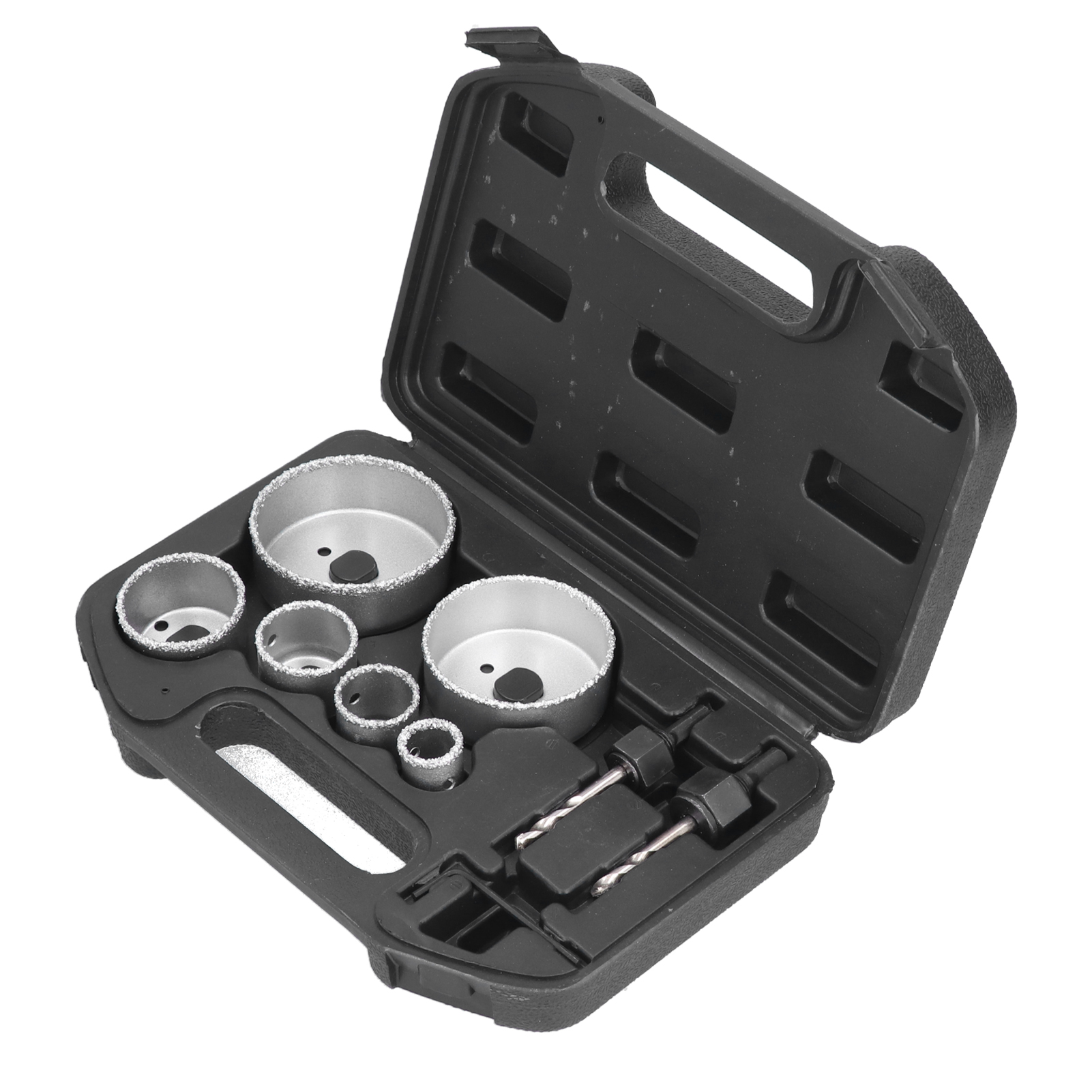 Set Mit 9 Lochsägen 22-73 Mm Für Keramik, Porzellan, Ziegel - Kernbohrer
