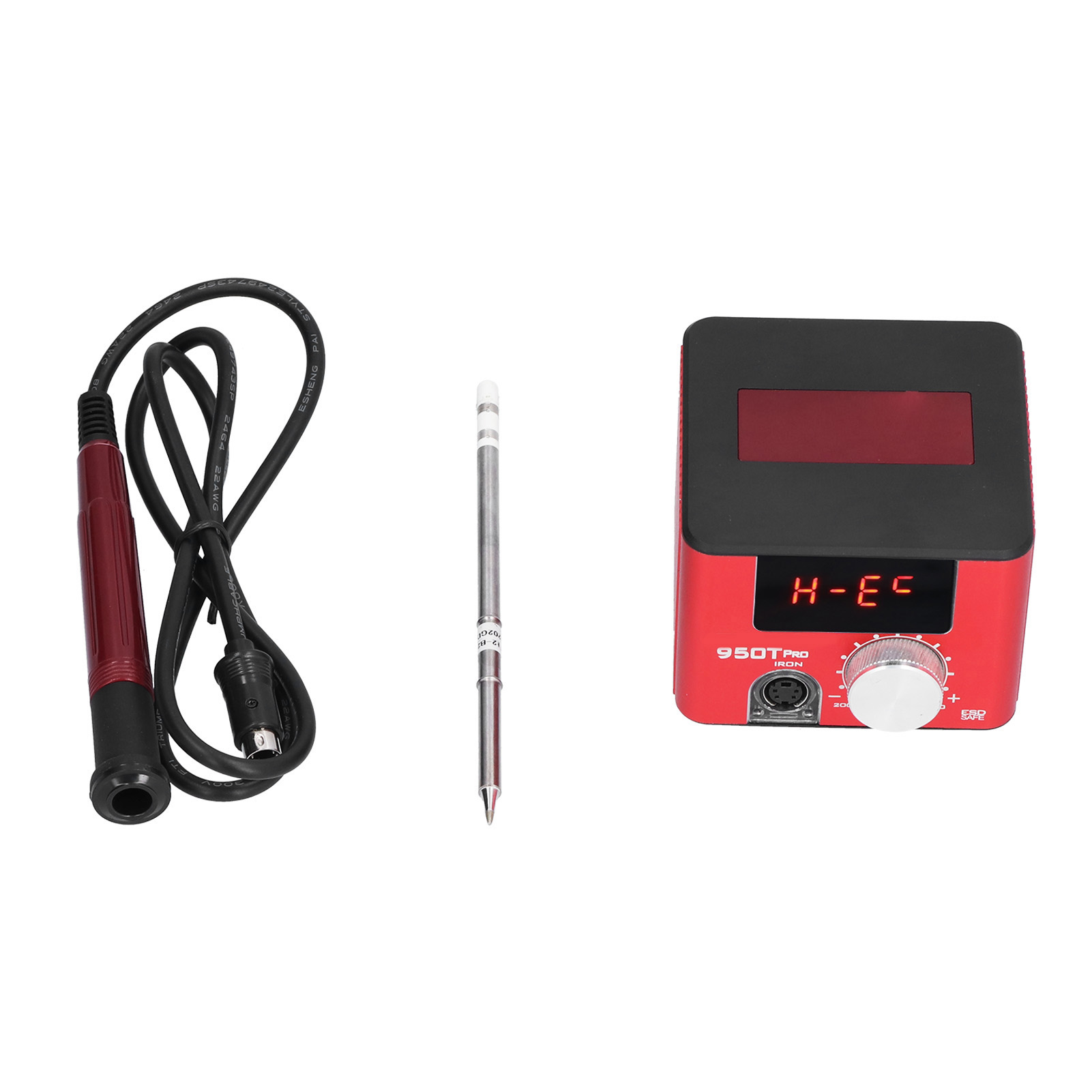 Lötstation, Lötkolben Mit Einstellbarer Temperatur, Digitalanzeige, Heimwerker-werkzeugset, 100–240-v-netzteil, Eu-stecker