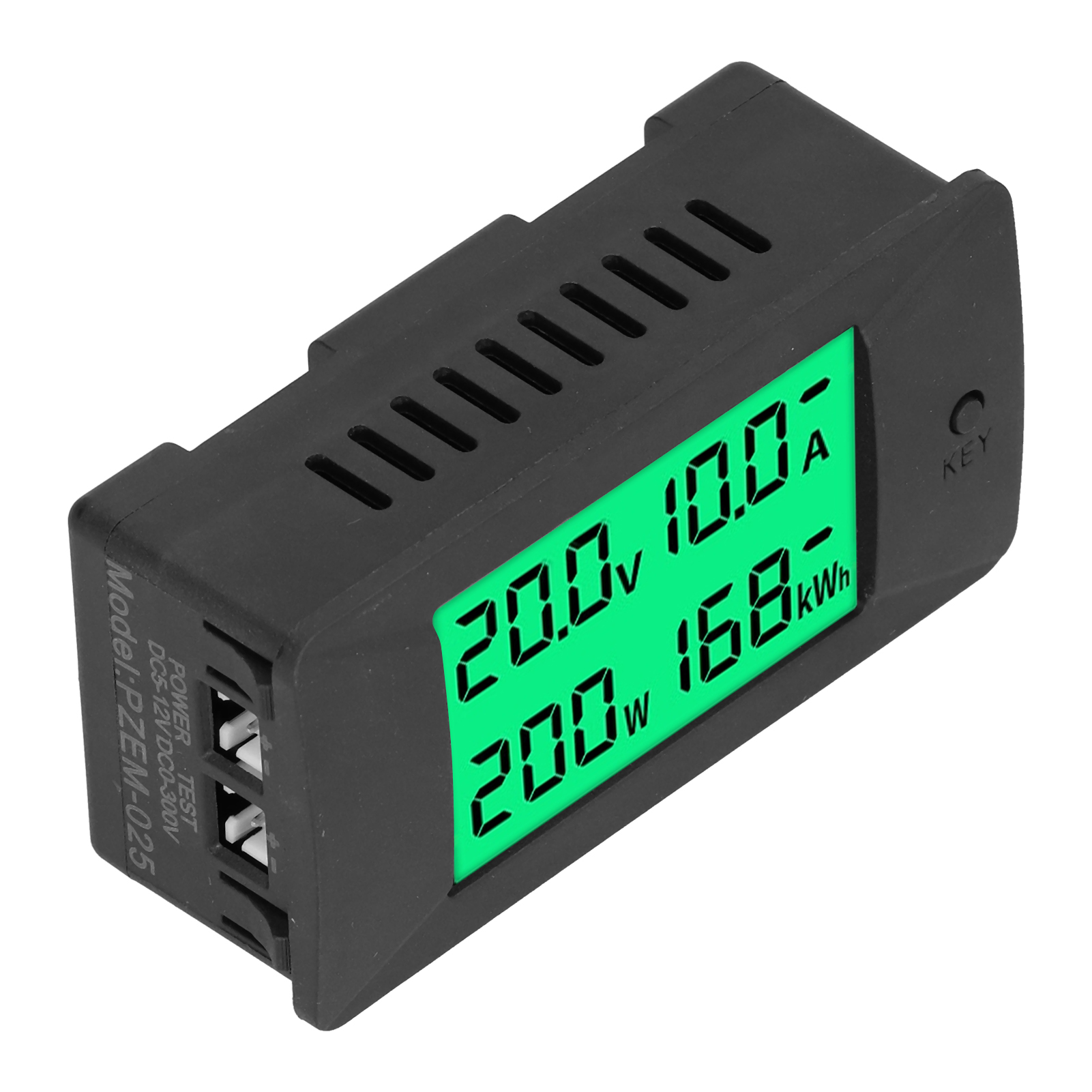 Lcd-energiezähler Mit Digitalanzeige, Spannungs- Und Stromüberwachung, Voltmeter Dc 5-12v Pzem-025
