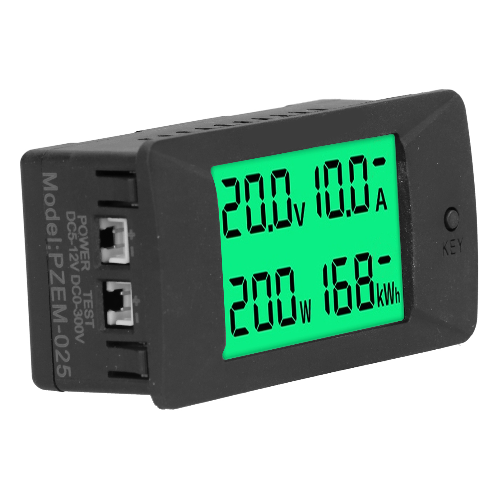 Digitales Lcd-energiemessgerät, Spannungs- Und Strommessgerät, Gleichstrom 5-12 V, Pzem-025