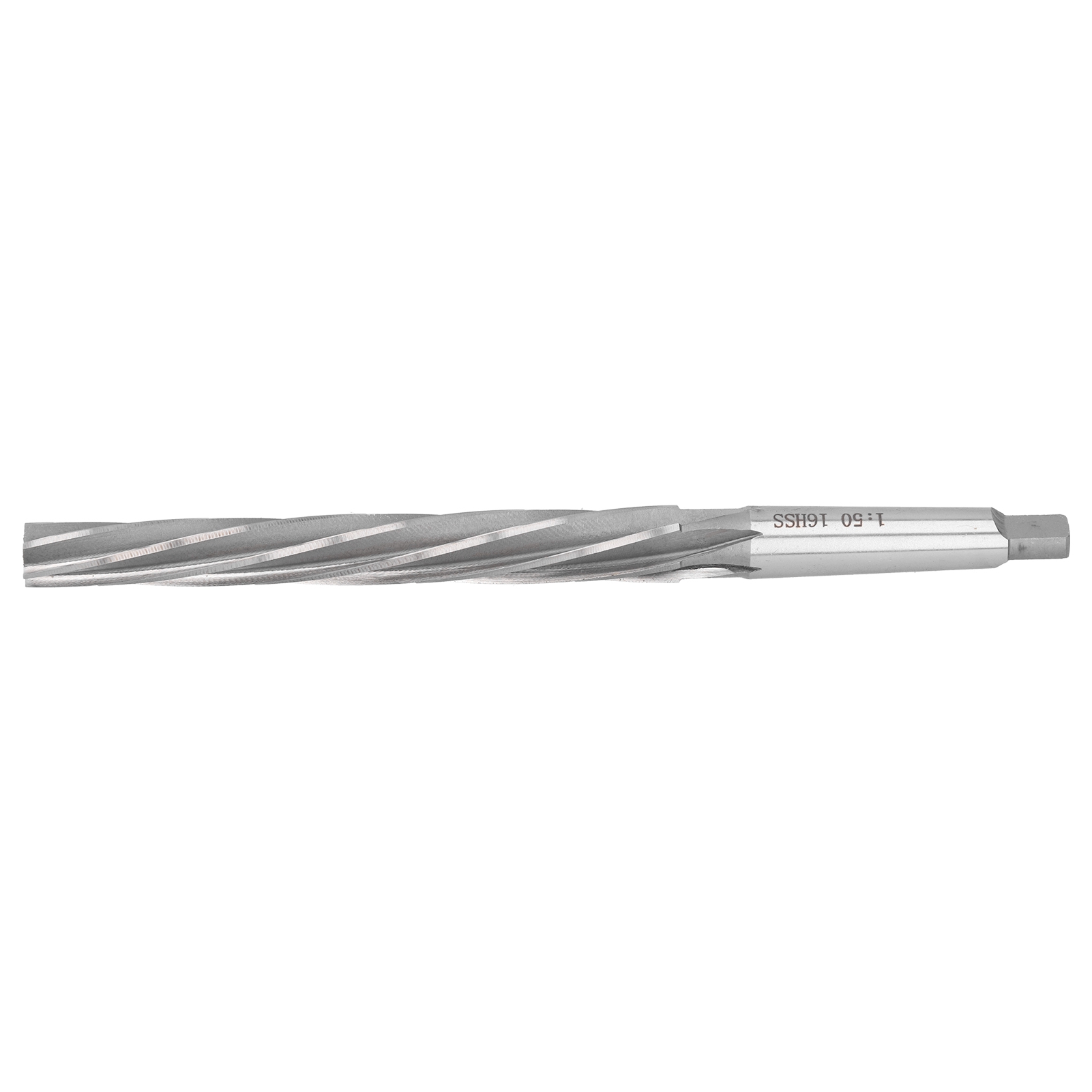Hss-reibahle 1:50, Kleiner Kopf, 16 X 6 Schneiden X 160 Mm Länge, Kegelschaft Nr. 2, W4241
