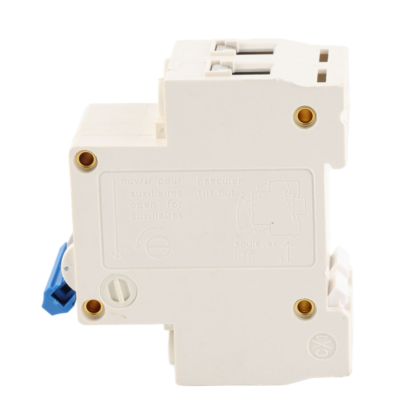 Modularer Din-schienen-leistungsschalter 2-polig Dc 250 V 40 A Dz47z Niederspannungsschutz