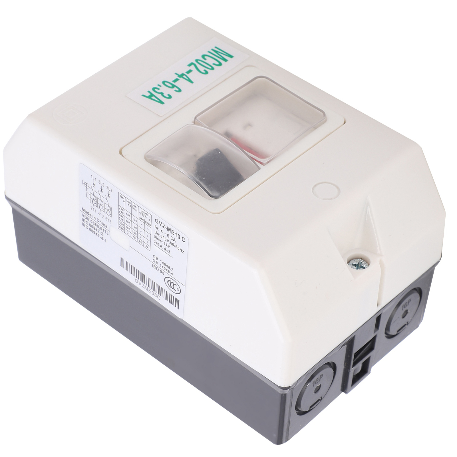 Wasserdichter Ip55-motorschutzschalter Aus Abs, 220v/380v-wechselrichter