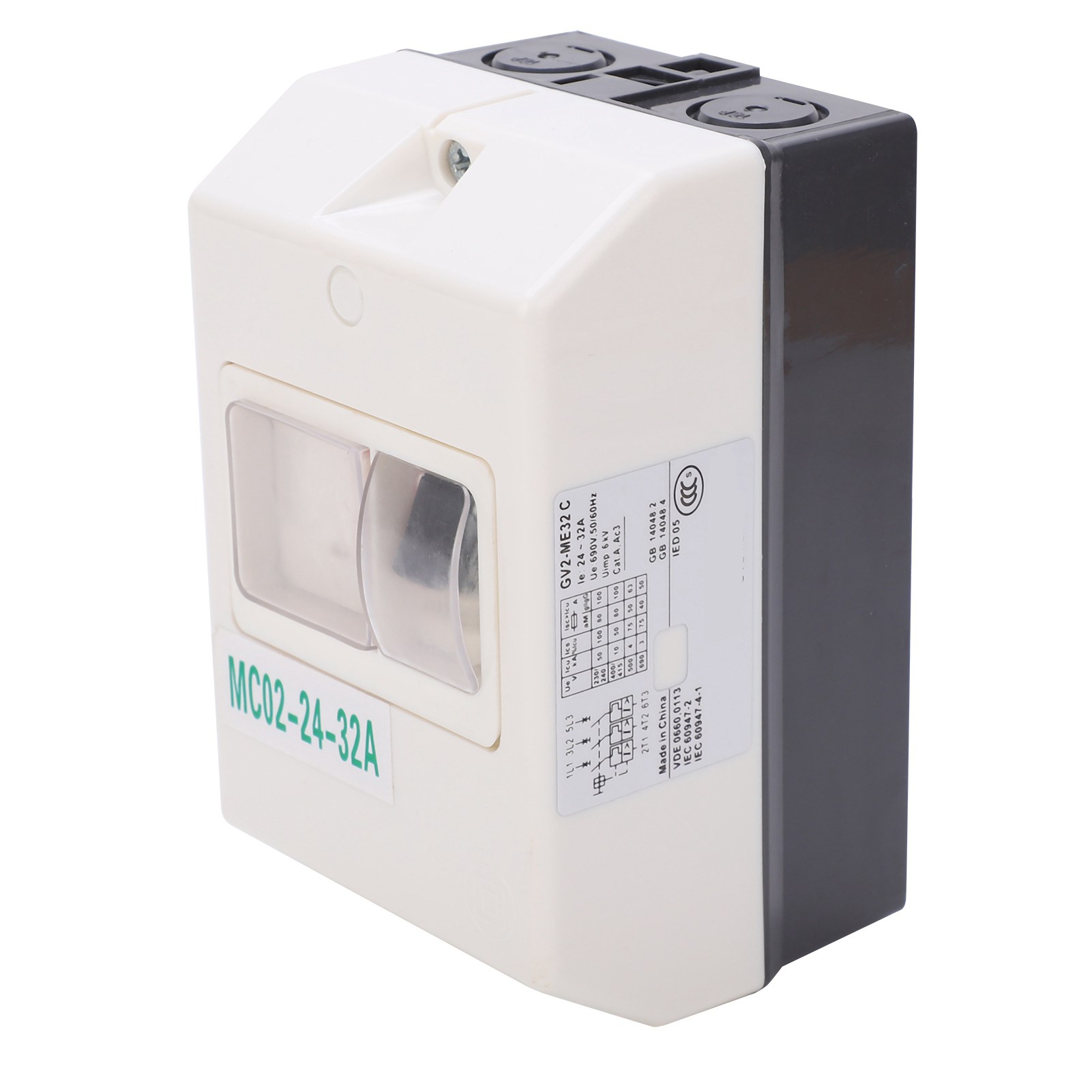 Wasserdichter Motorschutzschalter, Überlastschutz Für Verteilerleitungen 220 V/380 V