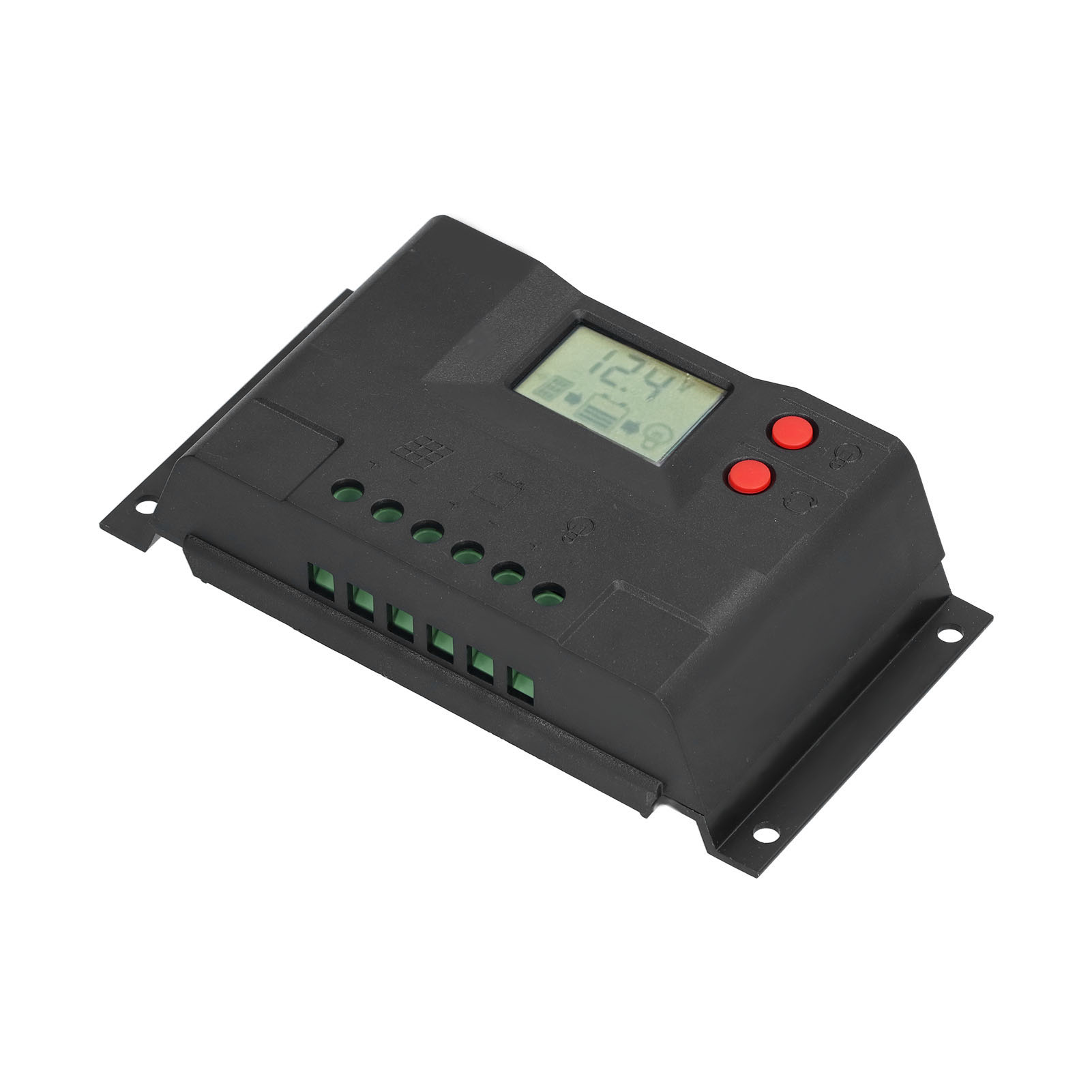 Automatischer 12v/24v-solarladeregler Mit Robustem Schaltungsschutz Und Lcd-bildschirm, 10a-solarpanel-regler Für Den Heimgebrauch