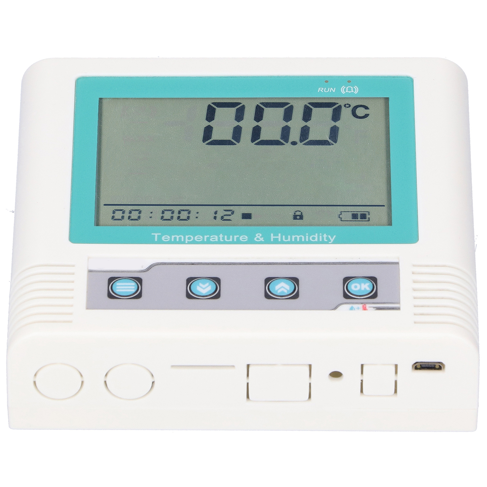 Integrierter Usb-temperaturdatenlogger, Standardgenauigkeit, Lcd-bildschirm
