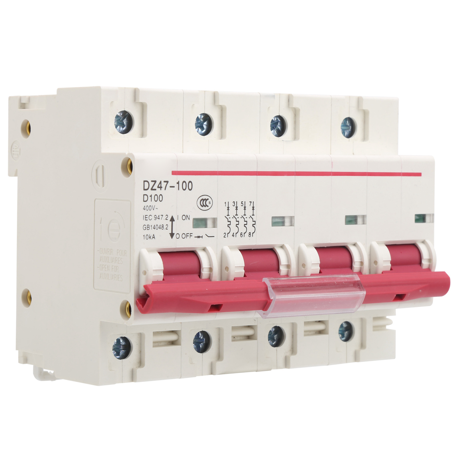 Miniatur-leistungsschalter Typ D Dz47100 4p 80100a Industrie