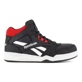 Reebok Schnürstiefel IB4132, schwarz-rot-weiß, ESD S3, Gr. 38
