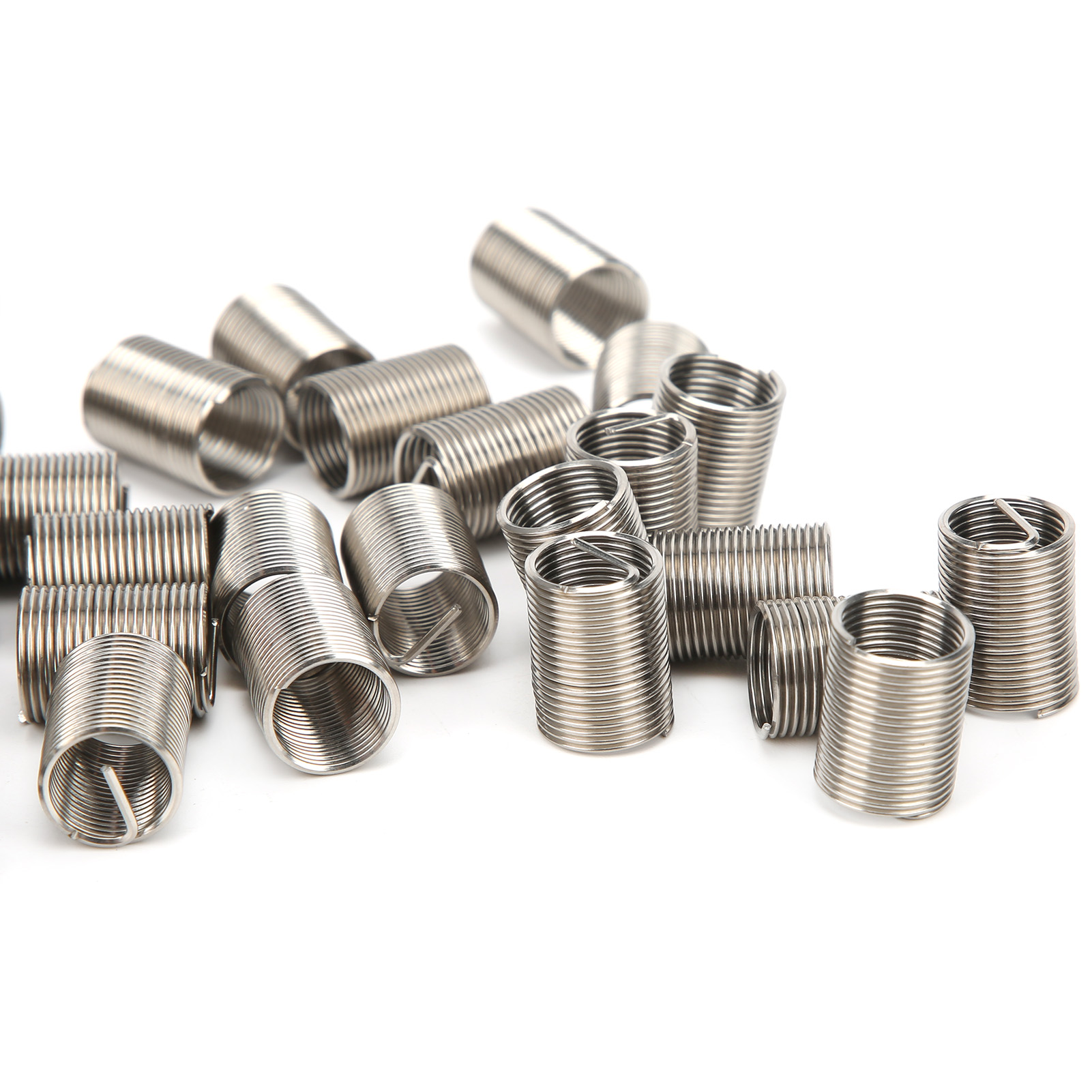 Packung Mit 50 Reduziermuttern M10x1x2,5d (außen-/innengewinde), Edelstahl-reparatureinsätzen, Hochbelastbare Befestigung