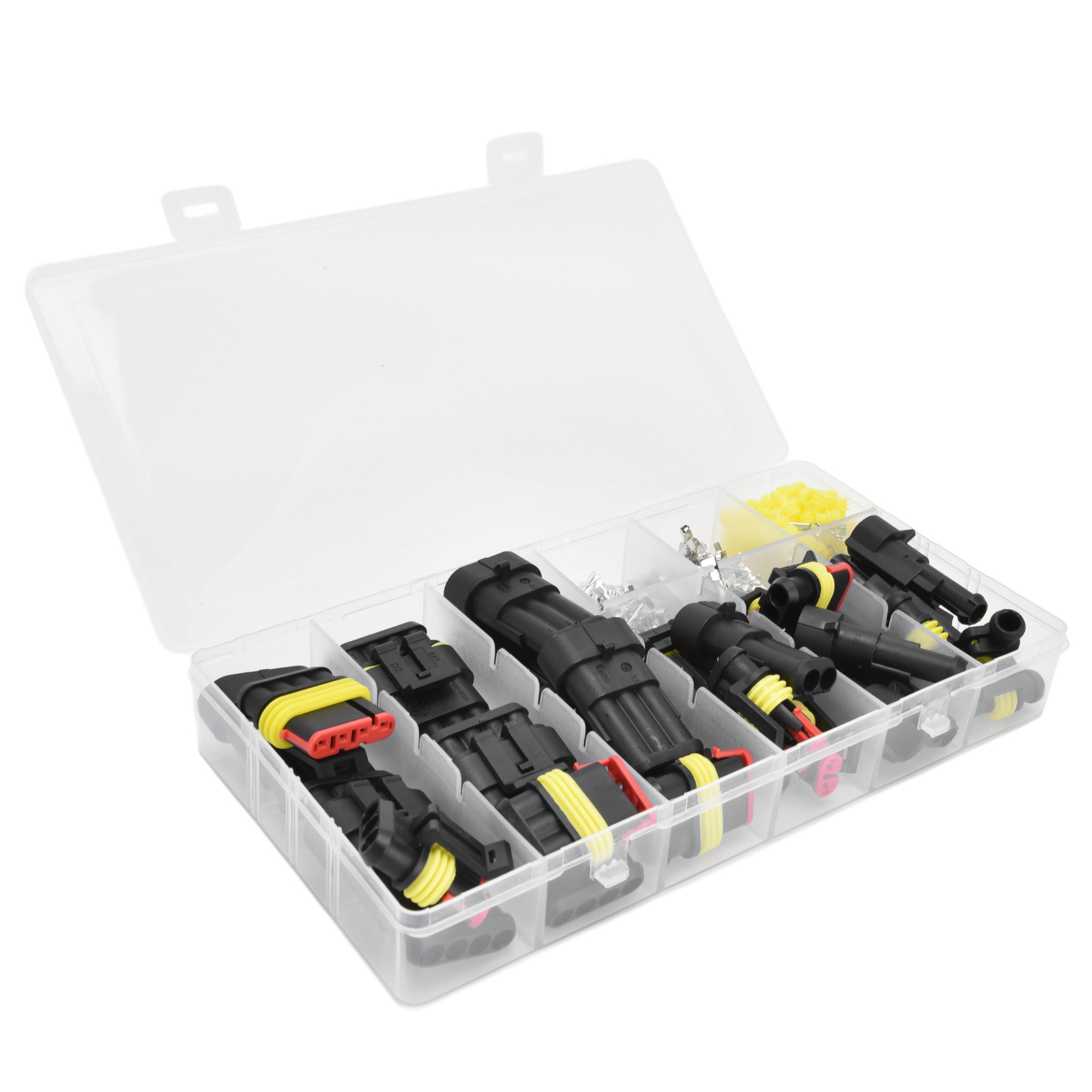 Wasserdichter Kfz-elektrostecker, Stecker- Und Buchsenset, Sortiment An Kfz-anschlüssen