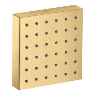 hansgrohe Fertigmontageset Axor Starck UP-Brausemod, 120x120mm, brush. gol opt