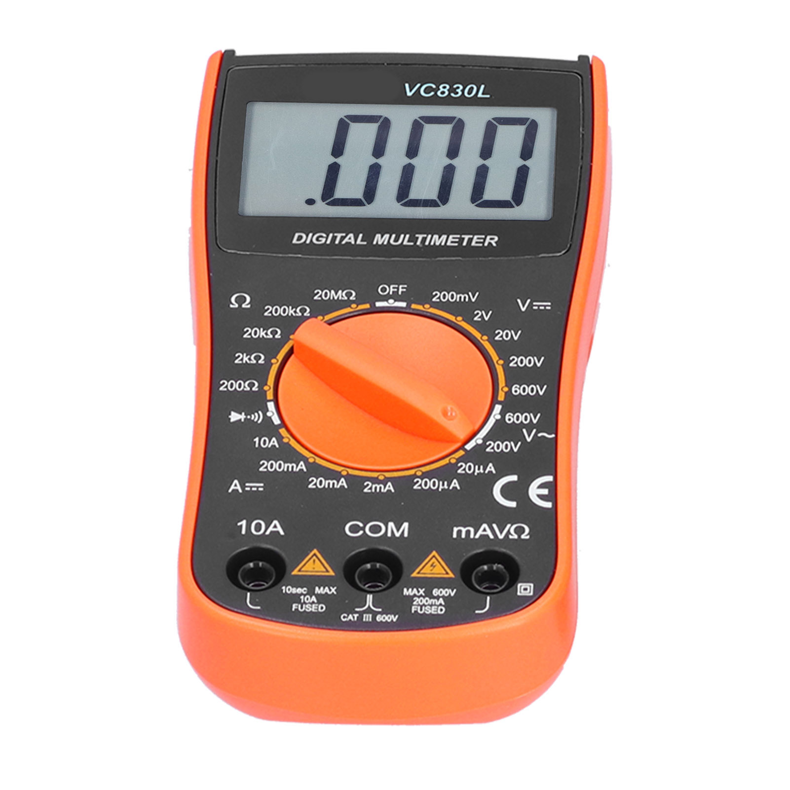 Vc830l Digitalmultimeter, Mini-präzisions-handmessgerät, Universelle Automatische Messung Mit Akustischem Signal