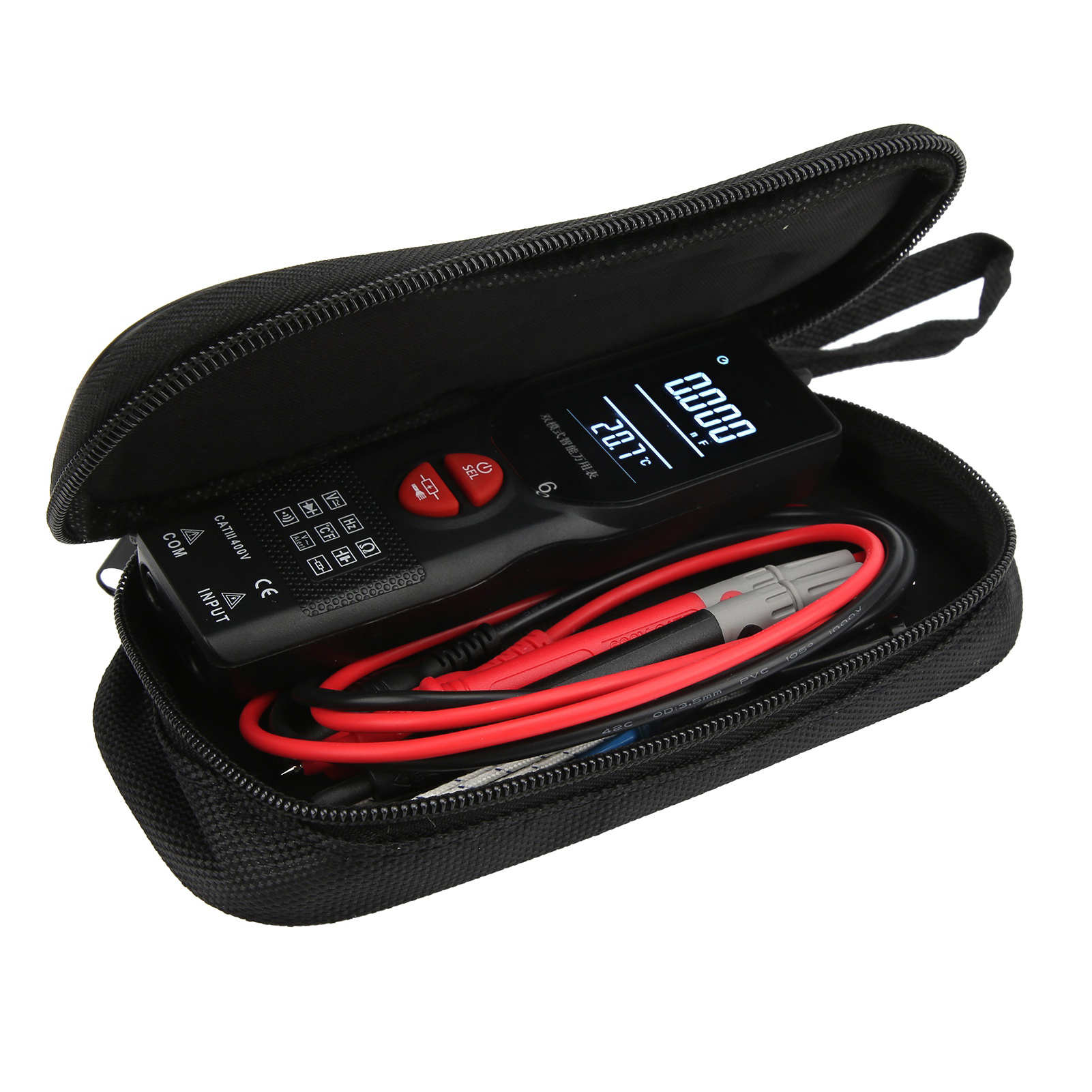 Intelligentes Digitalmultimeter Mit Zwei Betriebsmodi, Tragbarer Multifunktions-gleich-/wechselspannungsprüfer Mit Detektor