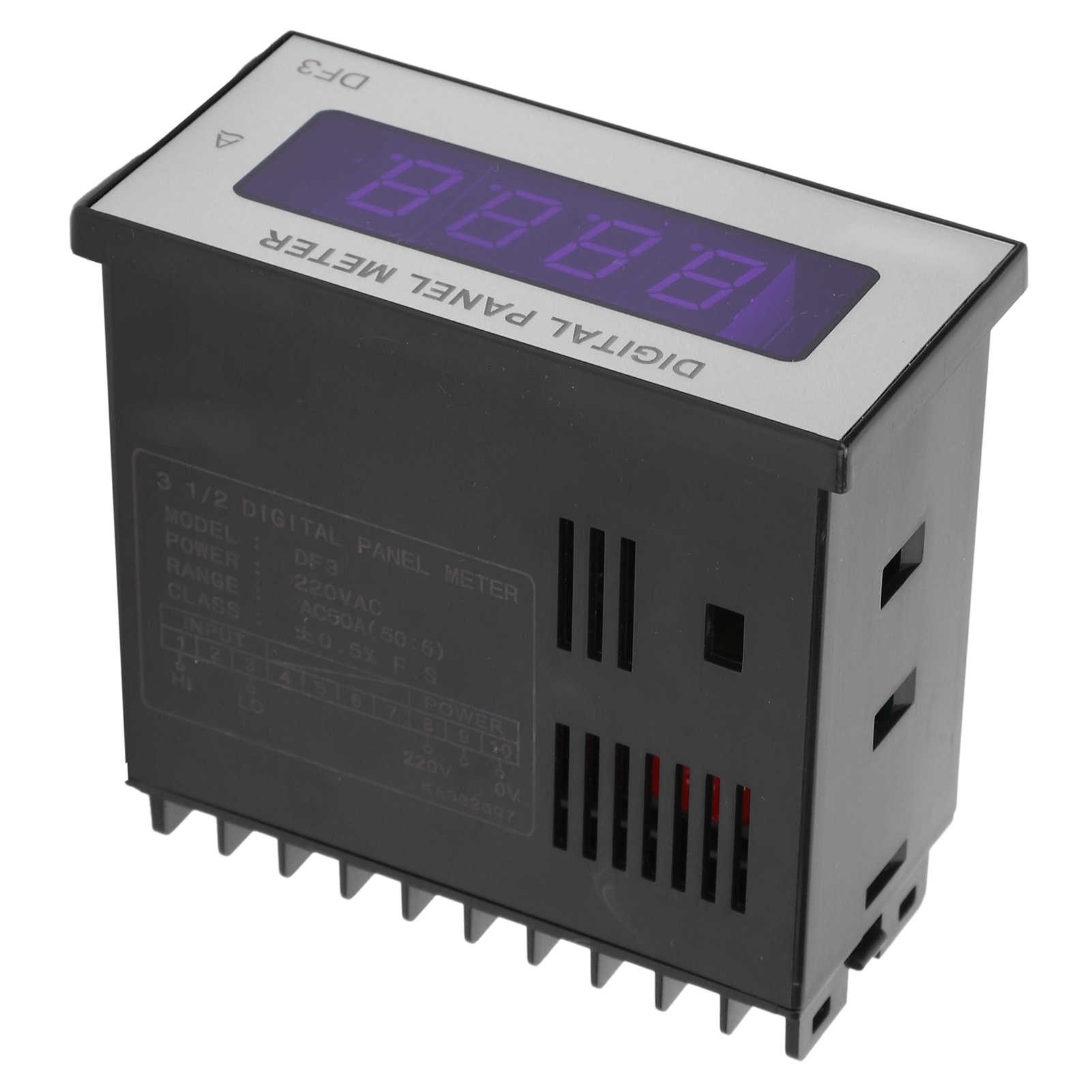 Berm 3 1/2 Digitalmultimeter Mit Spannungs- Und Stromanzeige, 50 A, 220 V Messgerät