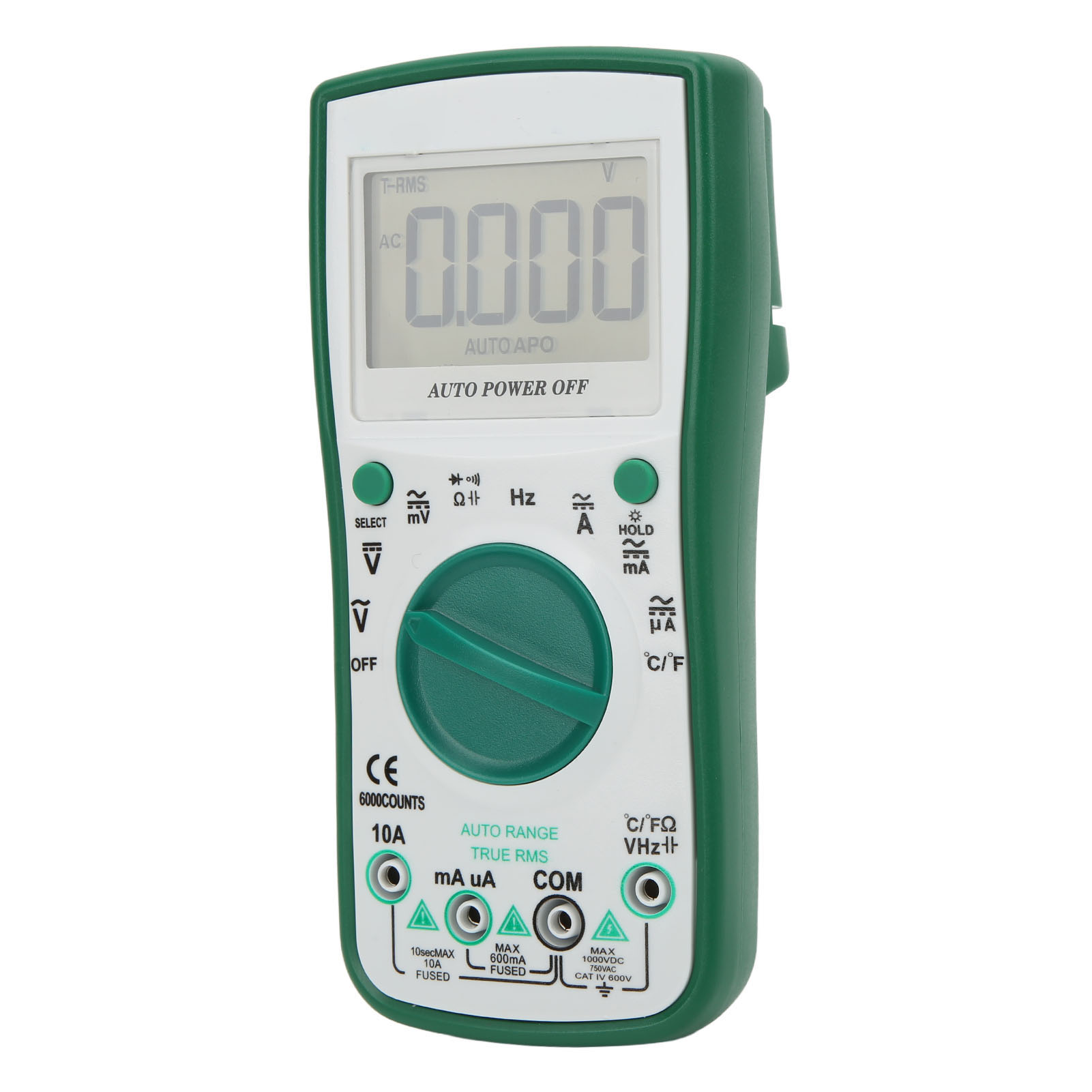 58x 6mf 10a Digitalmultimeter, Automatische Bereichswahl, Überlastschutz, Hochspannungsalarm, Tester
