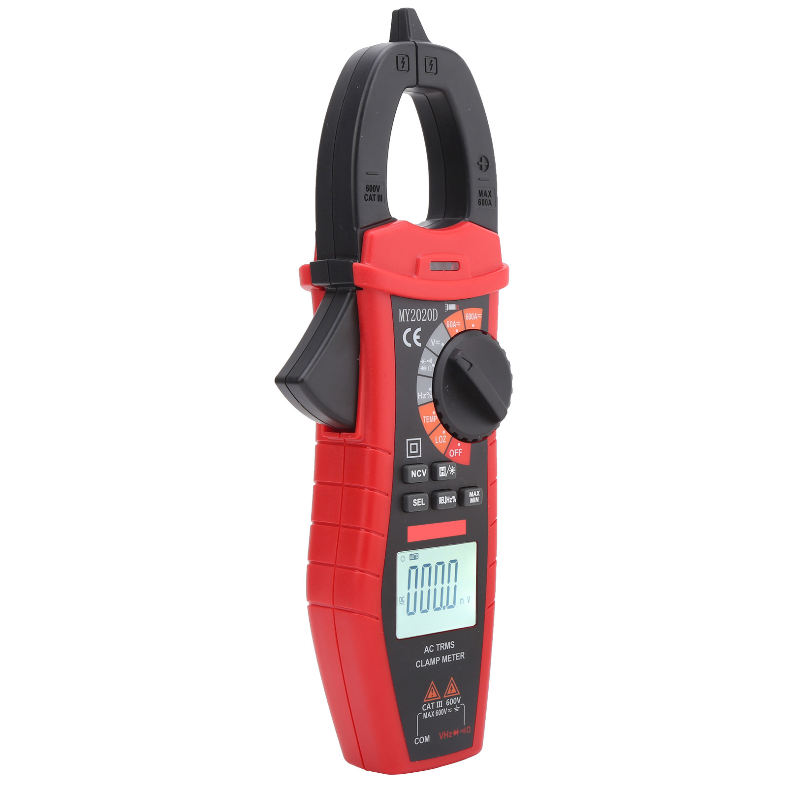 Digitales Zangenmultimeter My2020d, Lcd-bildschirm, Tragbarer Ac/dc-stromprüfer