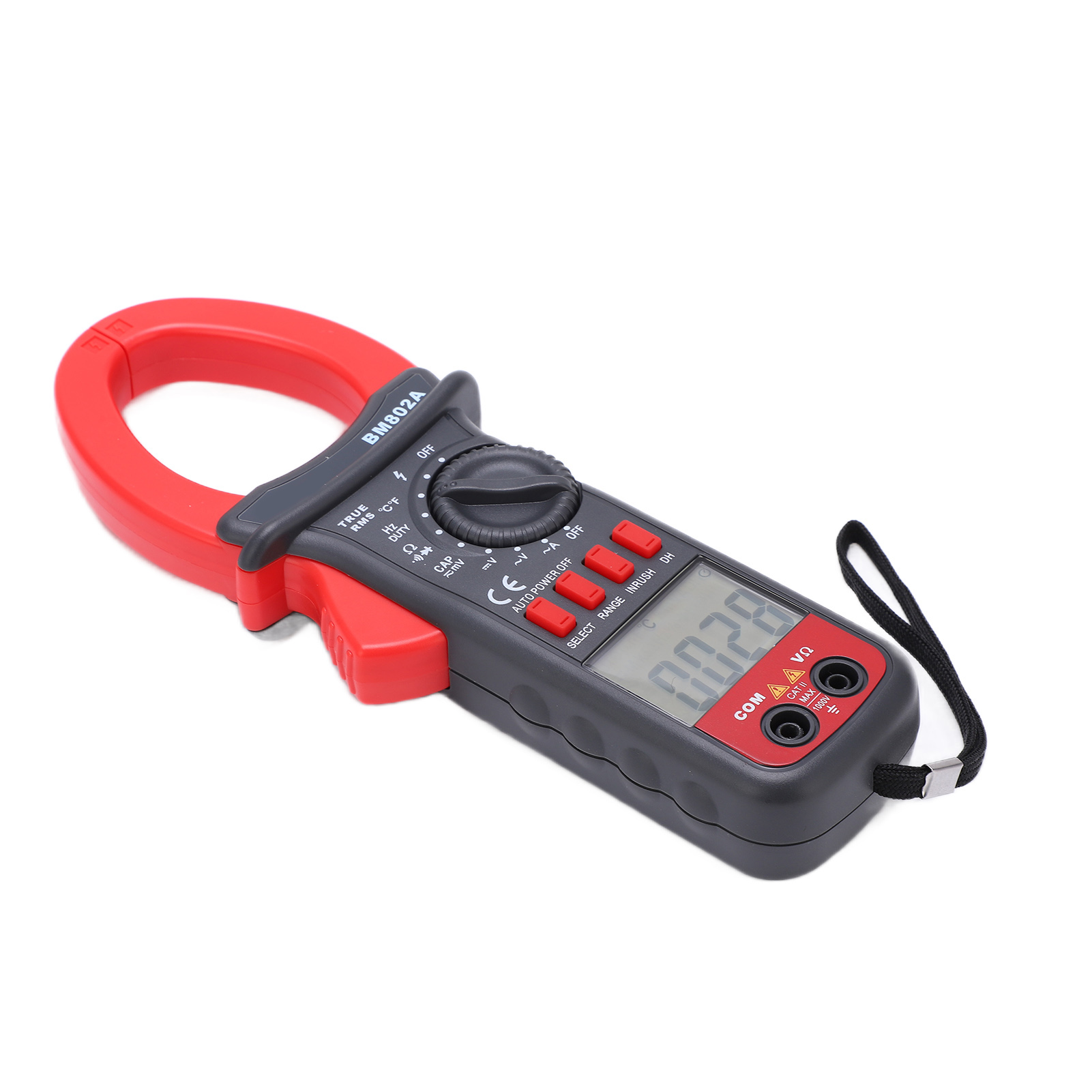 Digitales Zangenmultimeter Bm802a, Automatische Bereichswahl, Lcd-bildschirm, Ac/dc-tester Für Spannung, Strom, Widerstand Und Kapazität